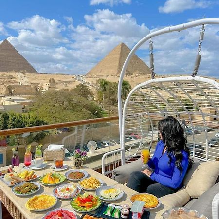 Tree Lounge Pyramids View Inn , Sphinx Giza Kafrat al Jabal Exterior foto