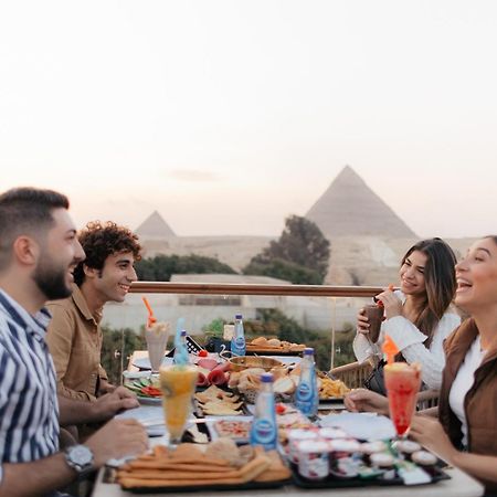 Tree Lounge Pyramids View Inn , Sphinx Giza Kafrat al Jabal Exterior foto