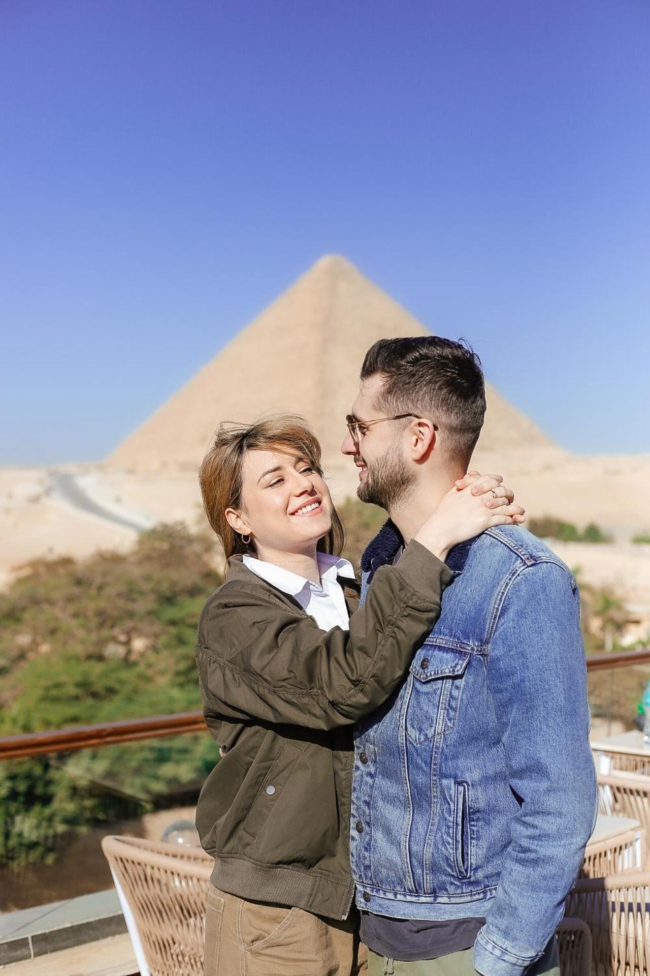 Tree Lounge Pyramids View Inn , Sphinx Giza Kafrat al Jabal Exterior foto