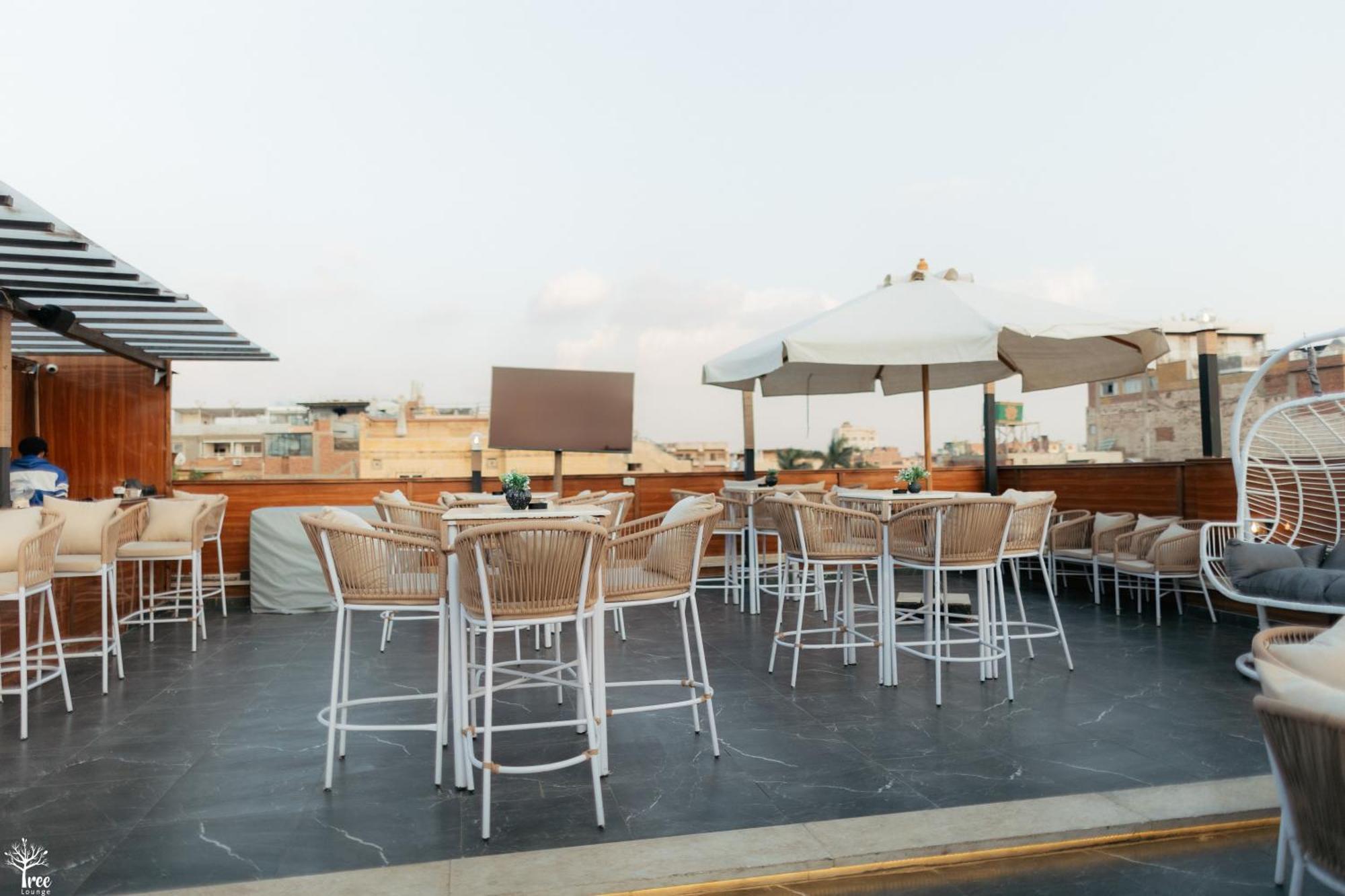 Tree Lounge Pyramids View Inn , Sphinx Giza Kafrat al Jabal Exterior foto